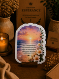 Collection "Espérance" – 10 stickers chrétiens