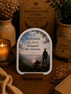 Collection "Finances selon la Bible" – 10 stickers chrétiens
