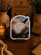 Collection "Espérance" – 10 stickers chrétiens