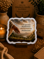 Collection "Finances selon la Bible" – 10 stickers chrétiens