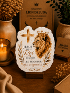 Collection "Lion de Juda" – 10 stickers chrétiens