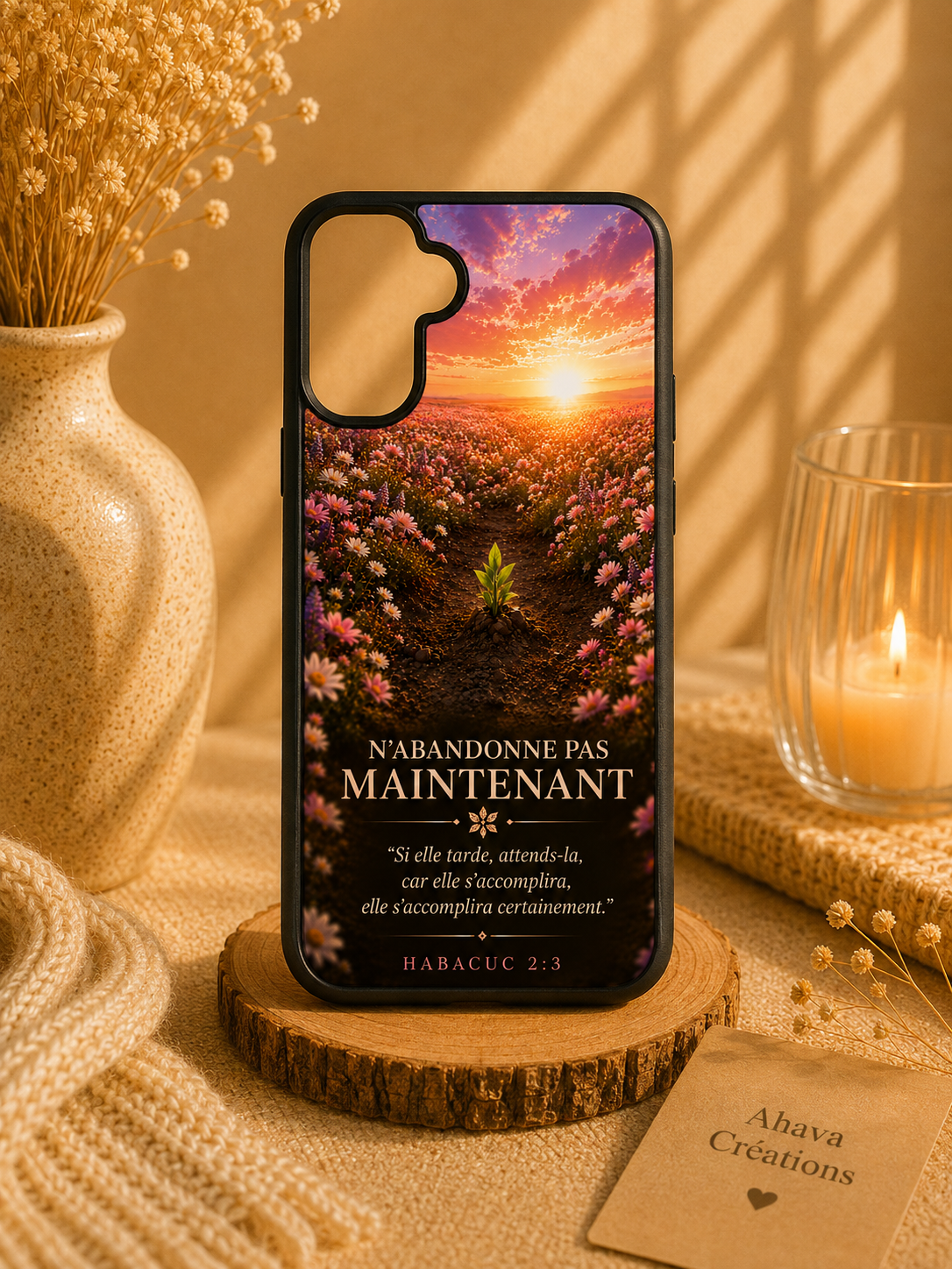 Coque chrétienne – N’abandonne pas maintenant | Habacuc 2:3